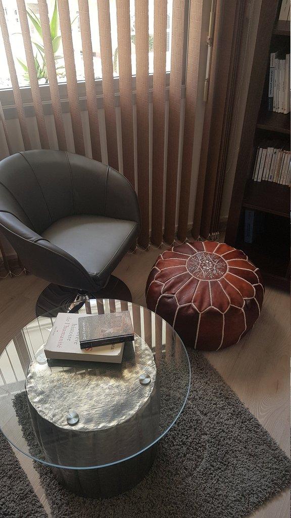 How can I fill the moroccan leather ottoman POUF ?