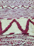 Moroccan zanafi rug 150 cm/ 100 cm , handmade wool rug Berber carpet Authentic Azilal area rug TheMorner