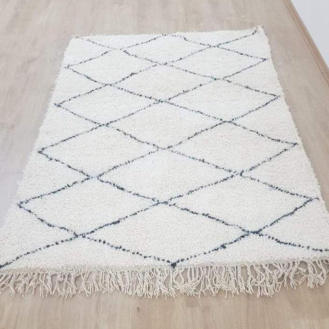 Beni Ourain rug (6.59 x 4.46 ft) Themorner