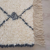 Moroccan Beni Ourain rug 8,5 x 5 ft Themorner