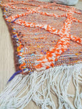 Vintage Moroccan Zanafi rug - Orange Themorner