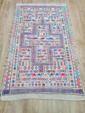 Unique Moroccan Vintage rug Themorner