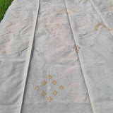 Gray Sabra Rug 6.7x10 ft Moroccan Cactus Silk Rug Moroccan rug / Bohemian Rug Moroccan Style Carpet TheMorner