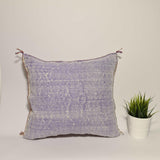 Soft purple sabra Cactus Pillow cover  , handmade berber Moroccan Bohemian cactus cushion cover TheMorner