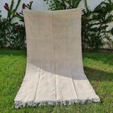 Gray Sabra Rug 4.6x8.2 ft Moroccan Cactus Silk Rug Moroccan rug / Bohemian Rug Moroccan Style Carpet TheMorner