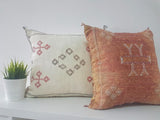 White Moroccan sabra Cactus Pillow cover Themorner